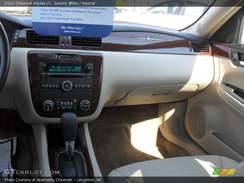 Summit White / Neutral 2010 Chevrolet Impala LT
