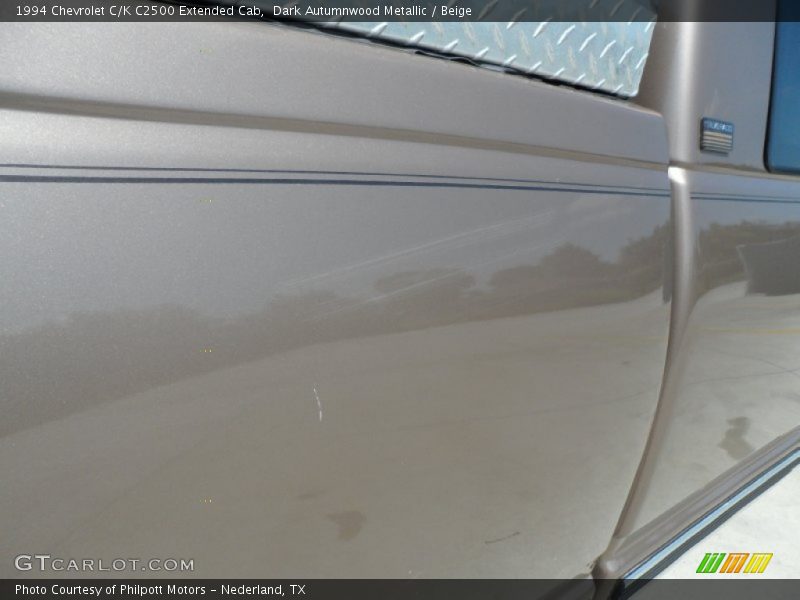 Dark Autumnwood Metallic / Beige 1994 Chevrolet C/K C2500 Extended Cab