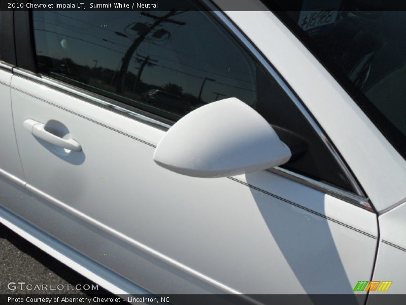 Summit White / Neutral 2010 Chevrolet Impala LT