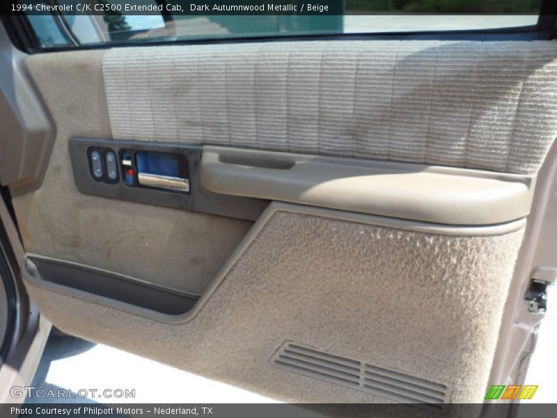 Dark Autumnwood Metallic / Beige 1994 Chevrolet C/K C2500 Extended Cab
