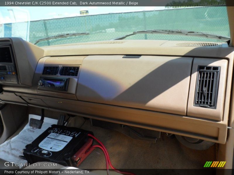 Dark Autumnwood Metallic / Beige 1994 Chevrolet C/K C2500 Extended Cab