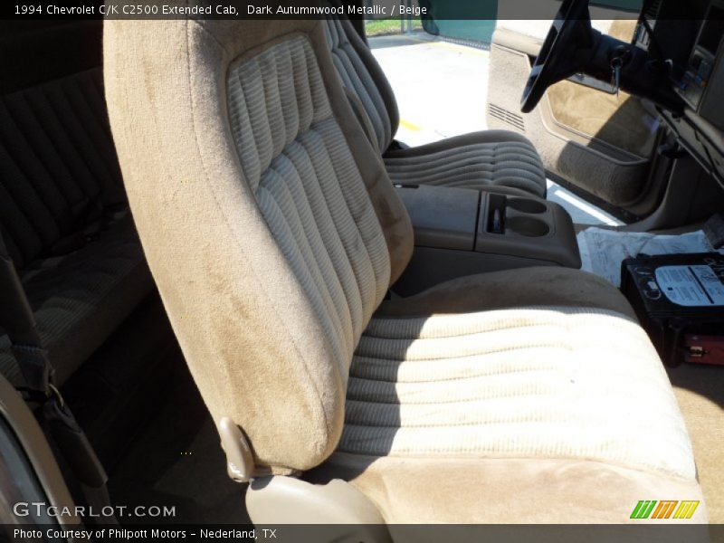 Dark Autumnwood Metallic / Beige 1994 Chevrolet C/K C2500 Extended Cab