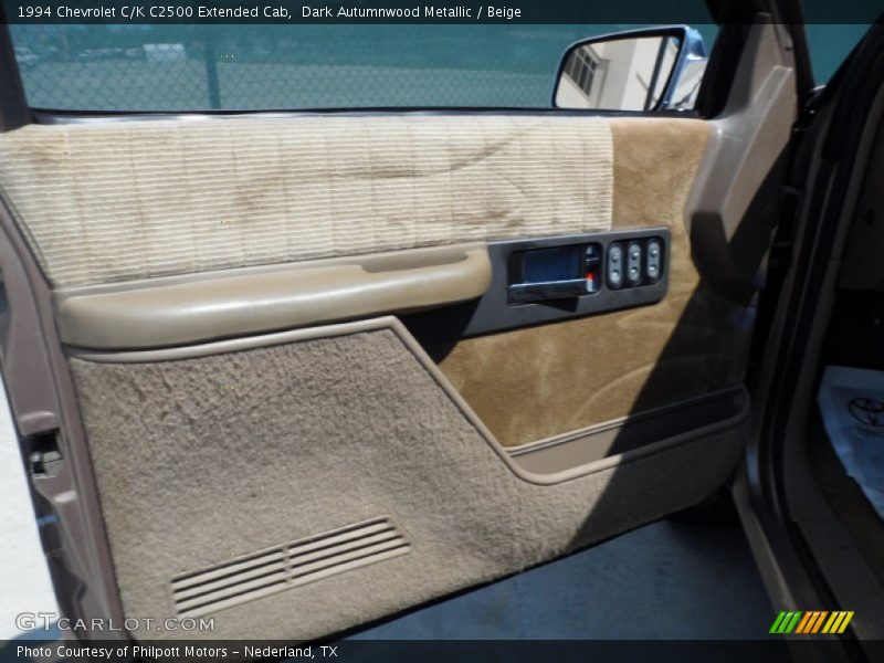 Dark Autumnwood Metallic / Beige 1994 Chevrolet C/K C2500 Extended Cab