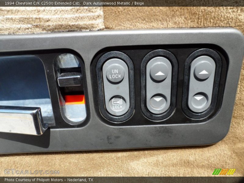 Dark Autumnwood Metallic / Beige 1994 Chevrolet C/K C2500 Extended Cab