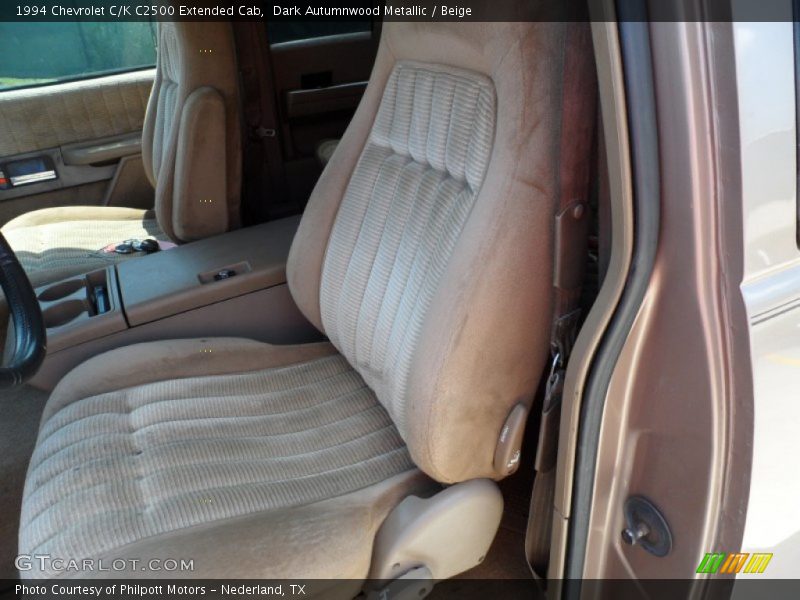 Dark Autumnwood Metallic / Beige 1994 Chevrolet C/K C2500 Extended Cab