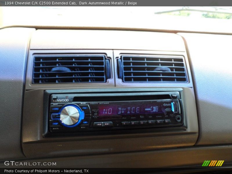 Dark Autumnwood Metallic / Beige 1994 Chevrolet C/K C2500 Extended Cab