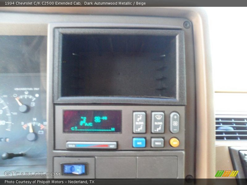 Dark Autumnwood Metallic / Beige 1994 Chevrolet C/K C2500 Extended Cab