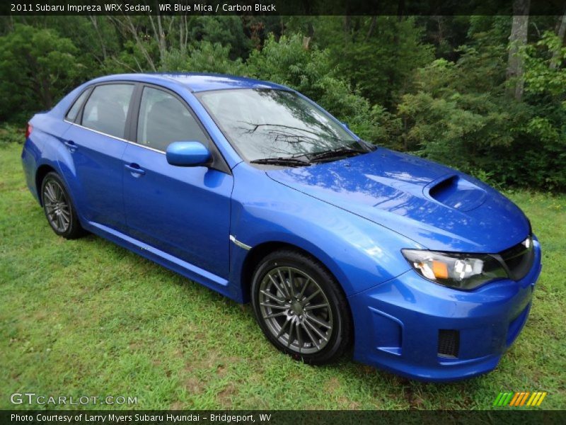 Front 3/4 View of 2011 Impreza WRX Sedan