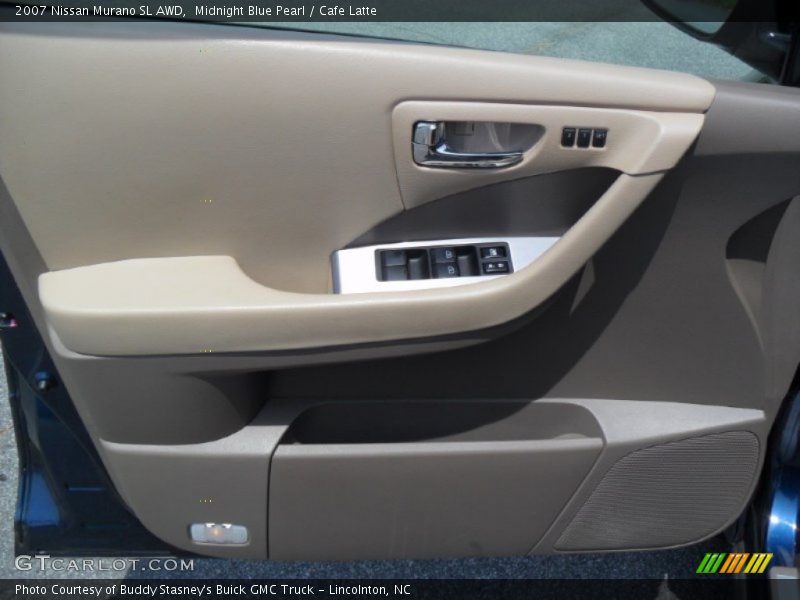 Midnight Blue Pearl / Cafe Latte 2007 Nissan Murano SL AWD