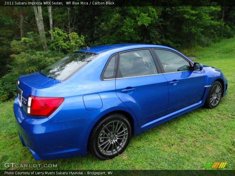 WR Blue Mica / Carbon Black 2011 Subaru Impreza WRX Sedan