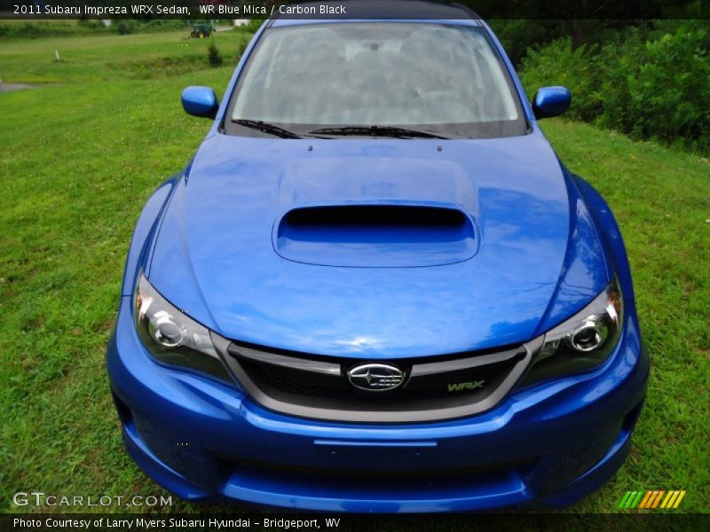 WR Blue Mica / Carbon Black 2011 Subaru Impreza WRX Sedan