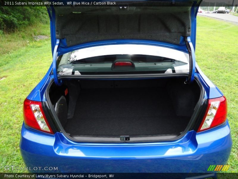 WR Blue Mica / Carbon Black 2011 Subaru Impreza WRX Sedan