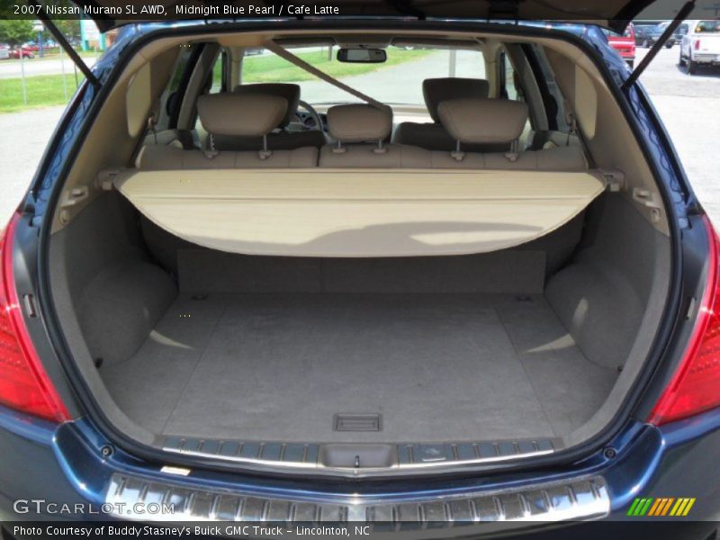 Midnight Blue Pearl / Cafe Latte 2007 Nissan Murano SL AWD