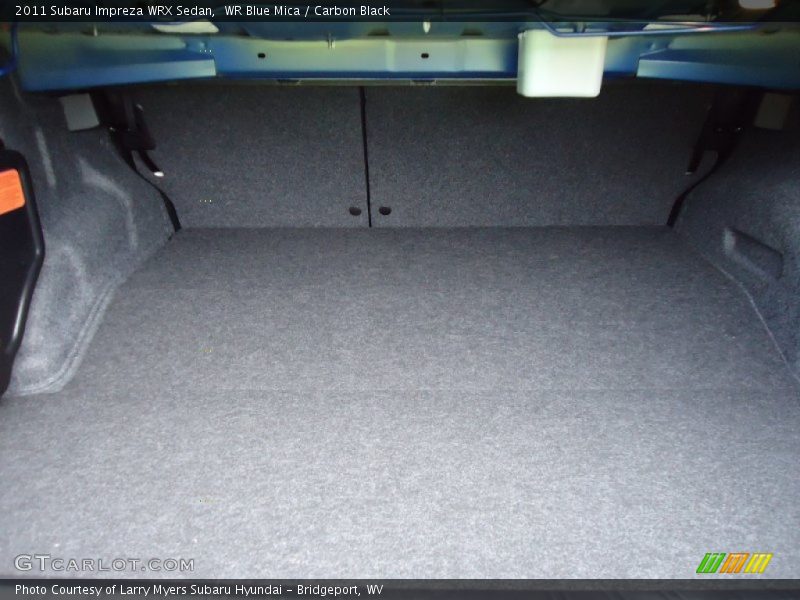 WR Blue Mica / Carbon Black 2011 Subaru Impreza WRX Sedan