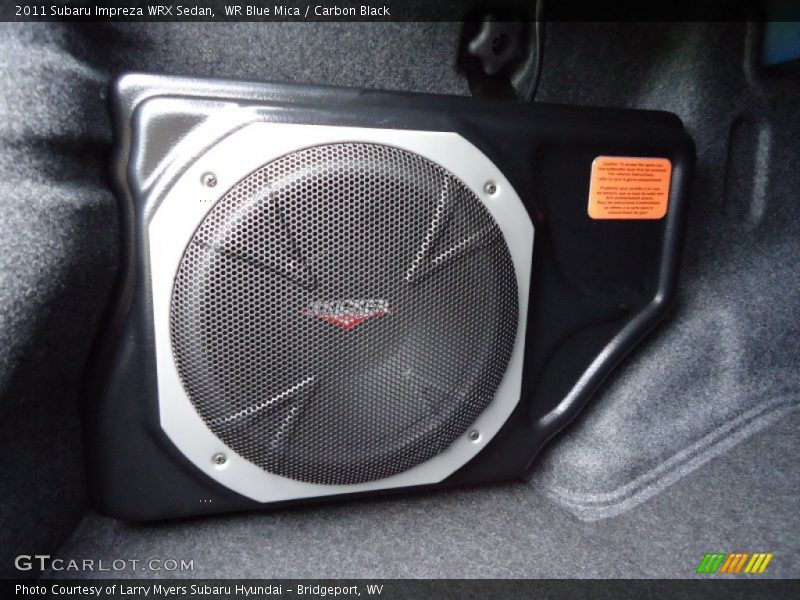 WR Blue Mica / Carbon Black 2011 Subaru Impreza WRX Sedan
