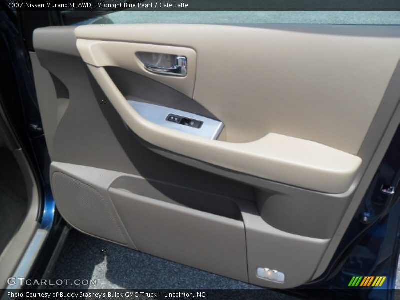 Midnight Blue Pearl / Cafe Latte 2007 Nissan Murano SL AWD
