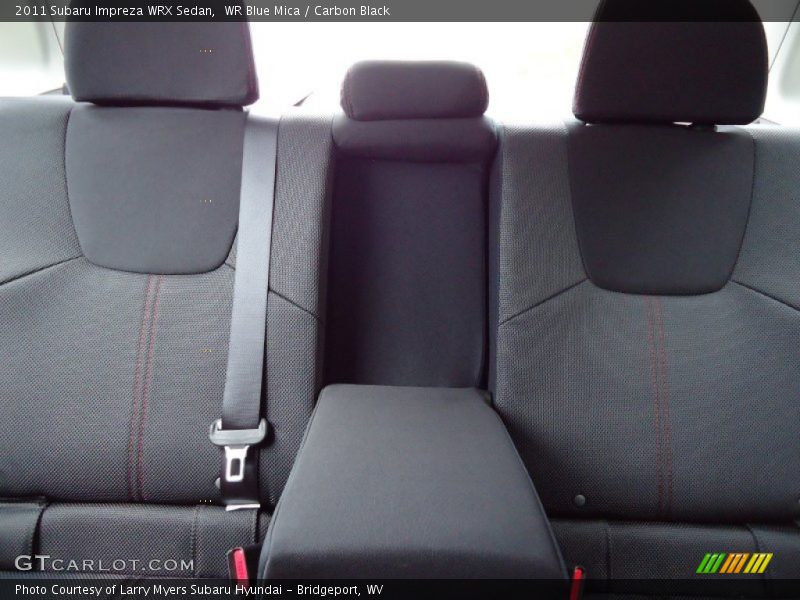 WR Blue Mica / Carbon Black 2011 Subaru Impreza WRX Sedan