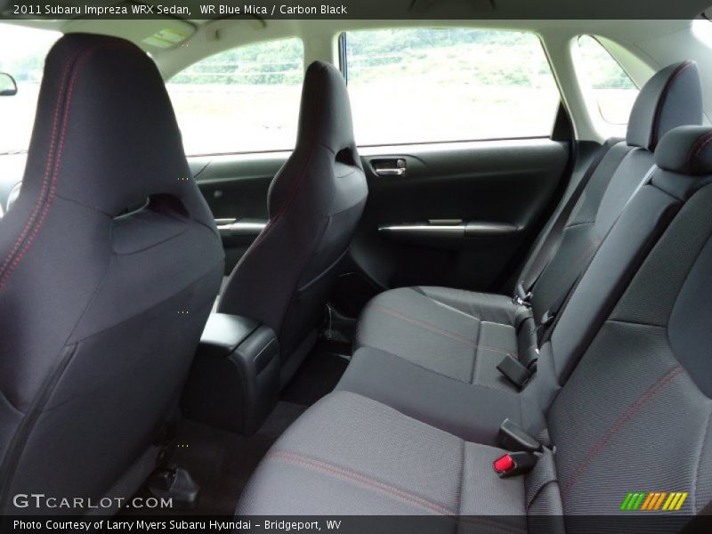WR Blue Mica / Carbon Black 2011 Subaru Impreza WRX Sedan