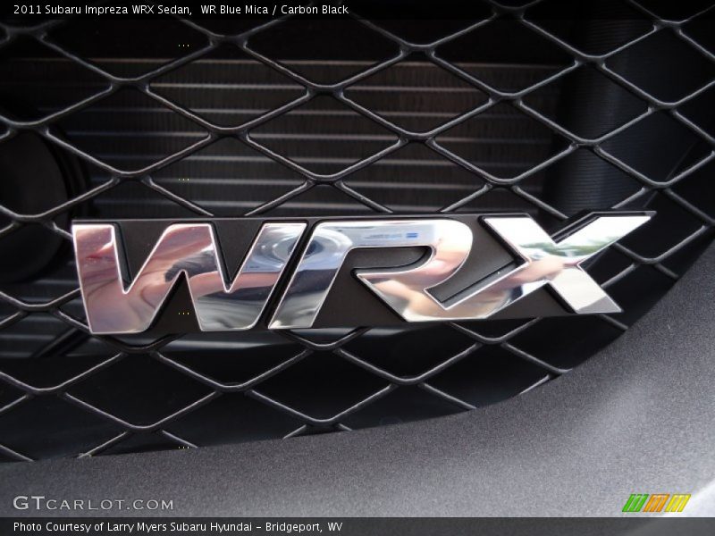 WR Blue Mica / Carbon Black 2011 Subaru Impreza WRX Sedan
