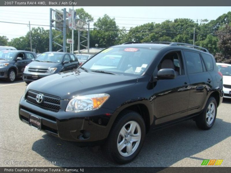 Black / Ash Gray 2007 Toyota RAV4 4WD