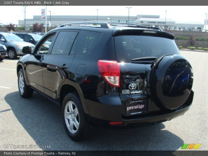 Black / Ash Gray 2007 Toyota RAV4 4WD