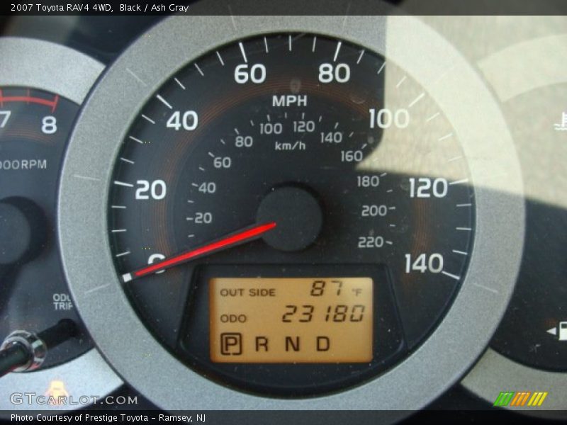 Black / Ash Gray 2007 Toyota RAV4 4WD