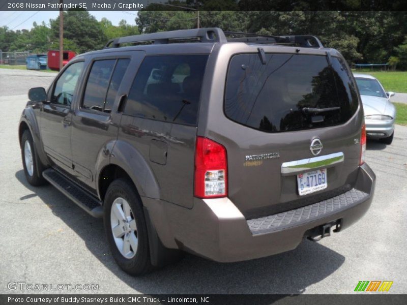 Mocha / Graphite 2008 Nissan Pathfinder SE
