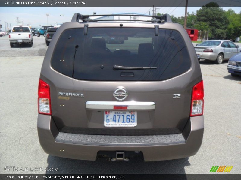 Mocha / Graphite 2008 Nissan Pathfinder SE