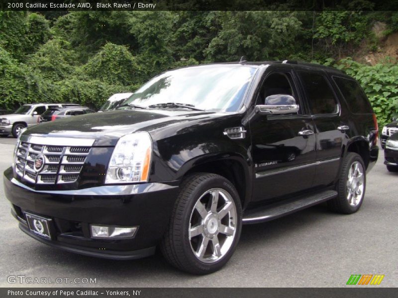 Black Raven / Ebony 2008 Cadillac Escalade AWD