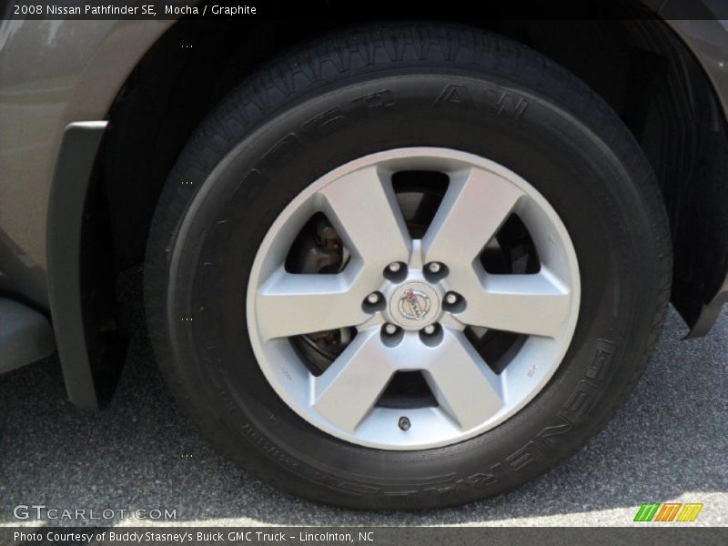 Mocha / Graphite 2008 Nissan Pathfinder SE
