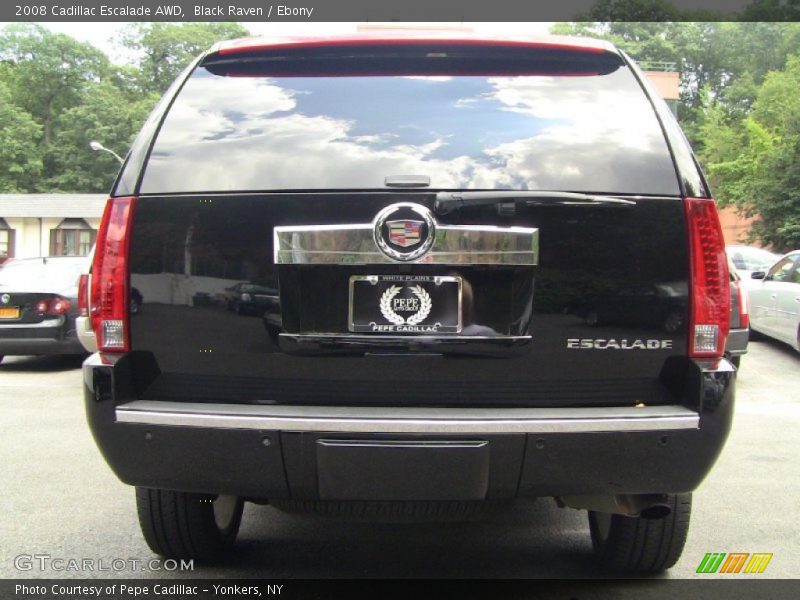 Black Raven / Ebony 2008 Cadillac Escalade AWD