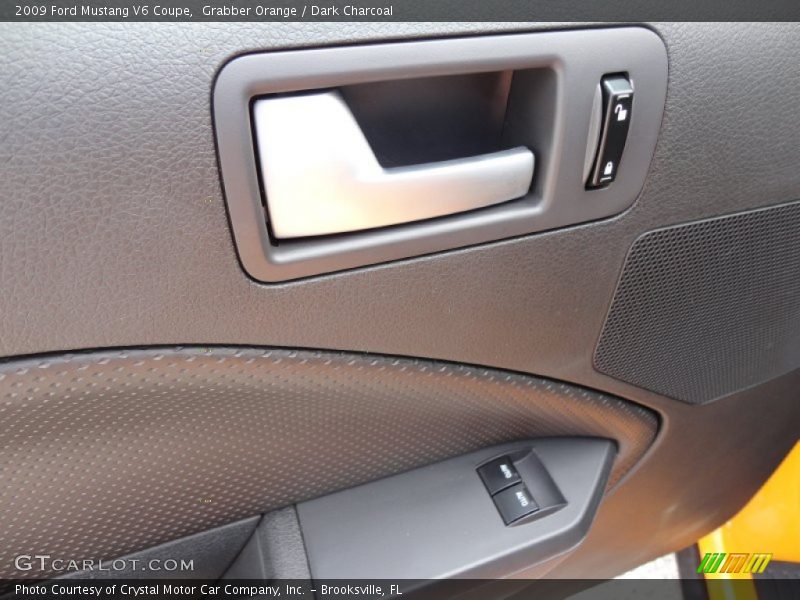 Grabber Orange / Dark Charcoal 2009 Ford Mustang V6 Coupe