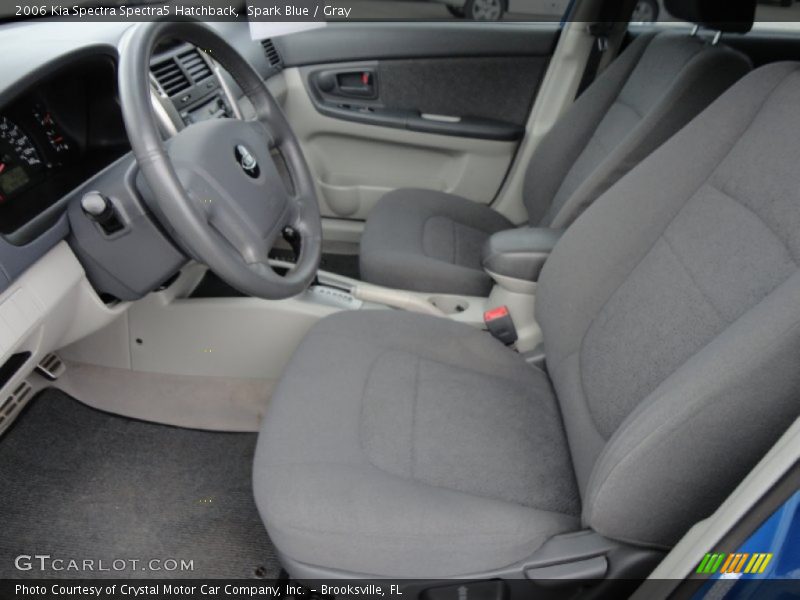  2006 Spectra Spectra5 Hatchback Gray Interior