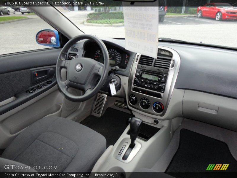 Dashboard of 2006 Spectra Spectra5 Hatchback