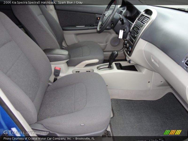  2006 Spectra Spectra5 Hatchback Gray Interior