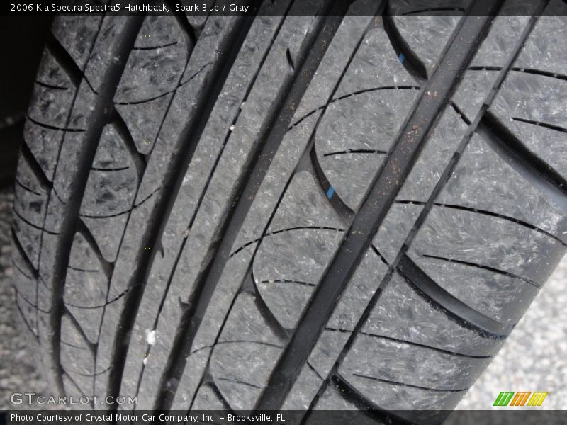 Spark Blue / Gray 2006 Kia Spectra Spectra5 Hatchback