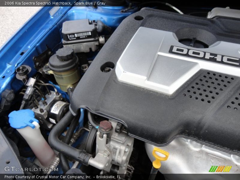  2006 Spectra Spectra5 Hatchback Engine - 2.0 Liter DOHC 16-Valve 4 Cylinder