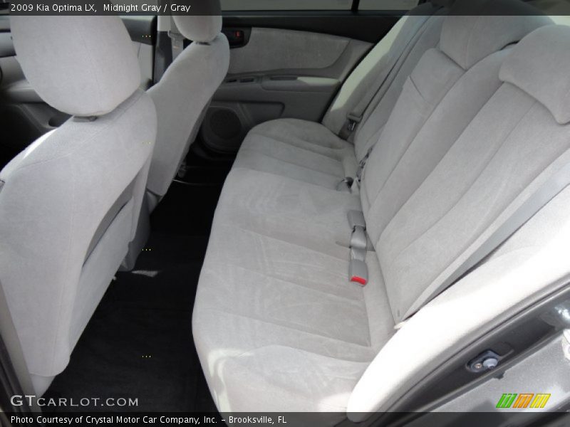 Midnight Gray / Gray 2009 Kia Optima LX