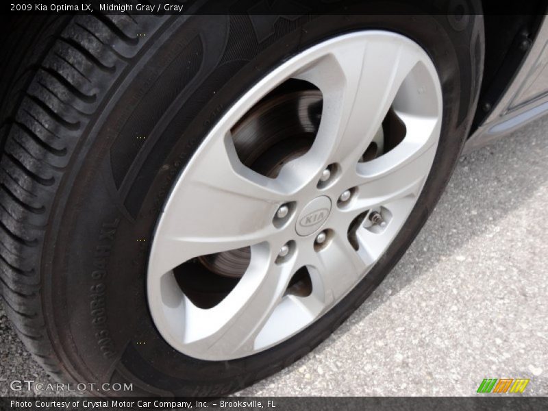 Midnight Gray / Gray 2009 Kia Optima LX