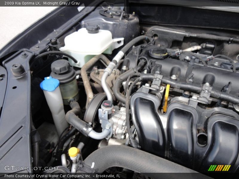 Midnight Gray / Gray 2009 Kia Optima LX