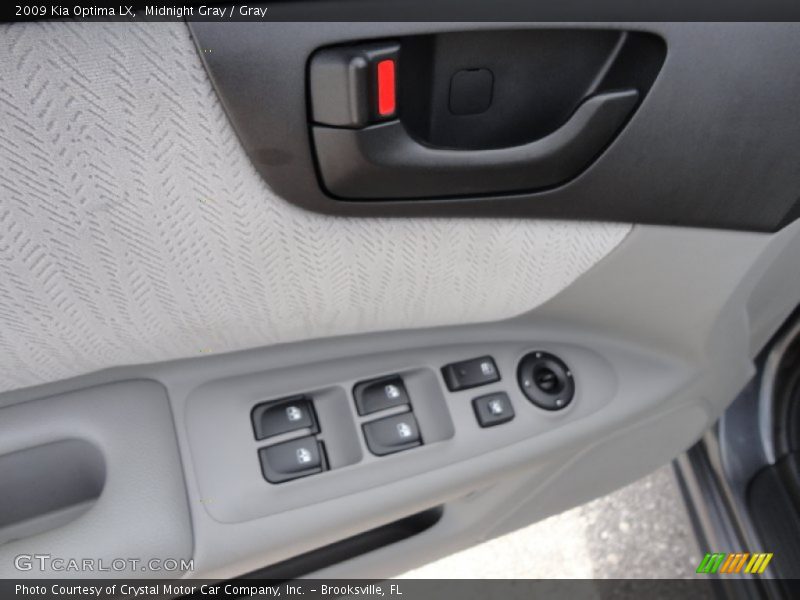 Midnight Gray / Gray 2009 Kia Optima LX