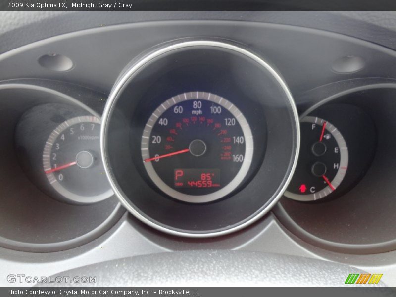 Midnight Gray / Gray 2009 Kia Optima LX