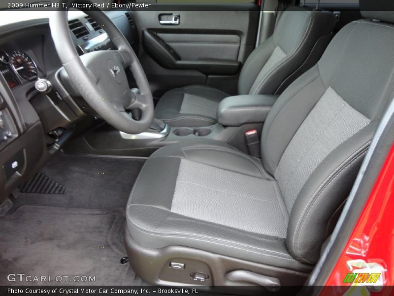  2009 H3 T Ebony/Pewter Interior