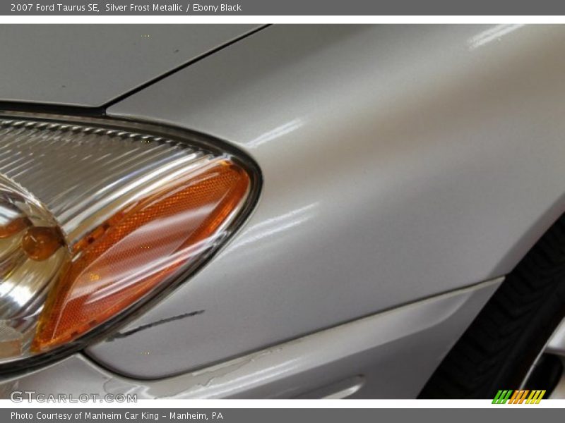Silver Frost Metallic / Ebony Black 2007 Ford Taurus SE