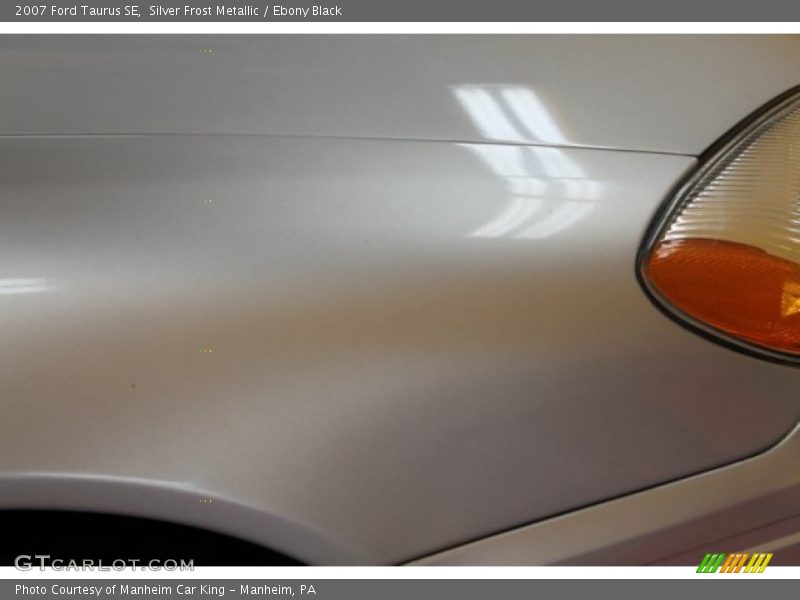 Silver Frost Metallic / Ebony Black 2007 Ford Taurus SE