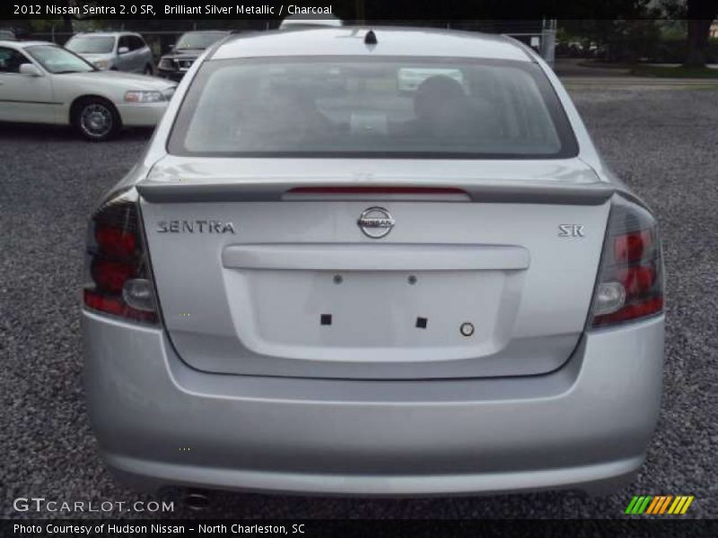 Brilliant Silver Metallic / Charcoal 2012 Nissan Sentra 2.0 SR