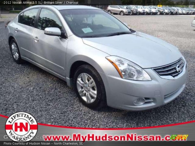 Brilliant Silver / Charcoal 2012 Nissan Altima 2.5 SL