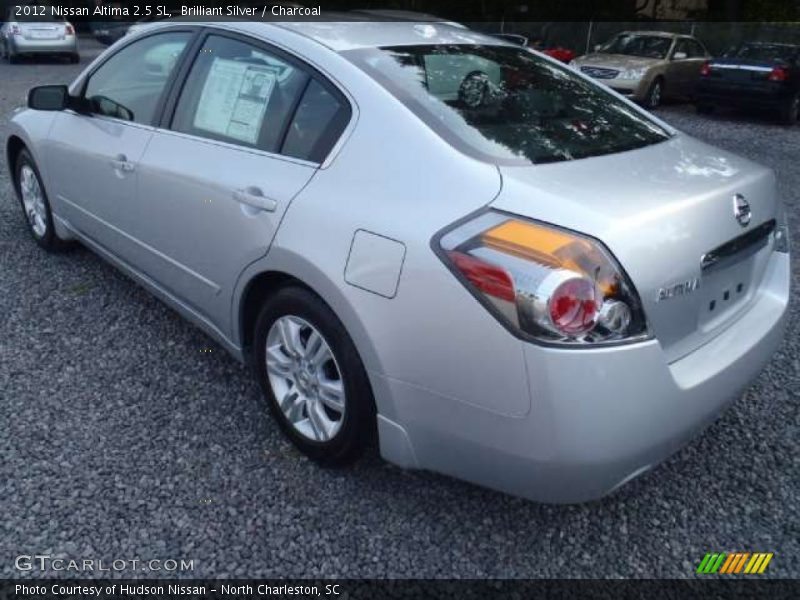 Brilliant Silver / Charcoal 2012 Nissan Altima 2.5 SL