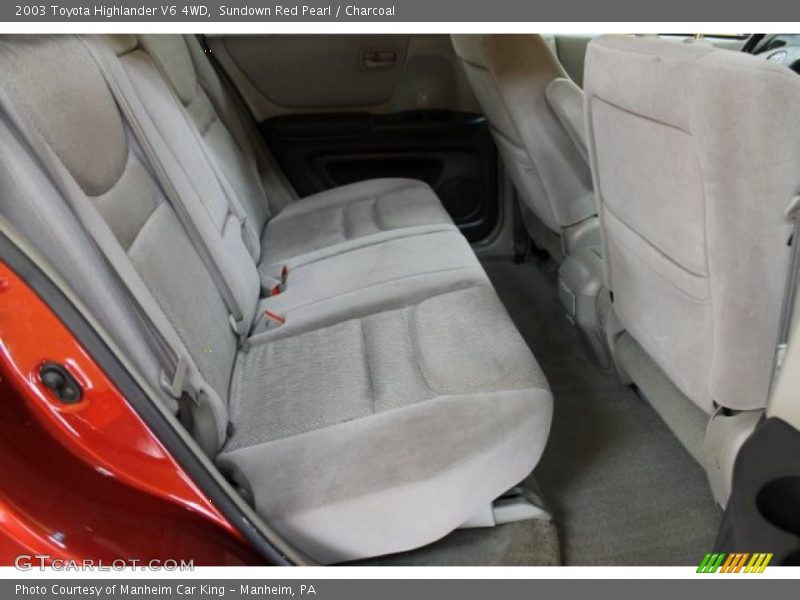 Sundown Red Pearl / Charcoal 2003 Toyota Highlander V6 4WD
