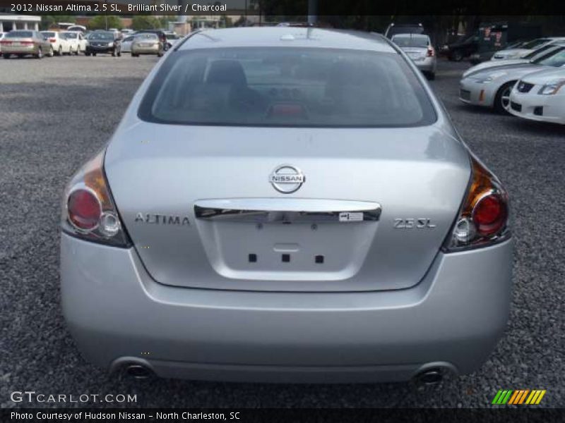 Brilliant Silver / Charcoal 2012 Nissan Altima 2.5 SL